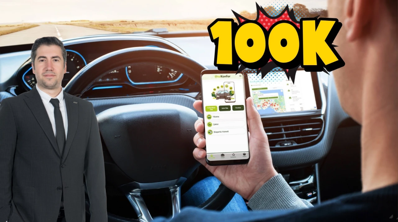 Yerli mobil uygulama OtoKonfor 100 bin kullanıcıya ulaştı
