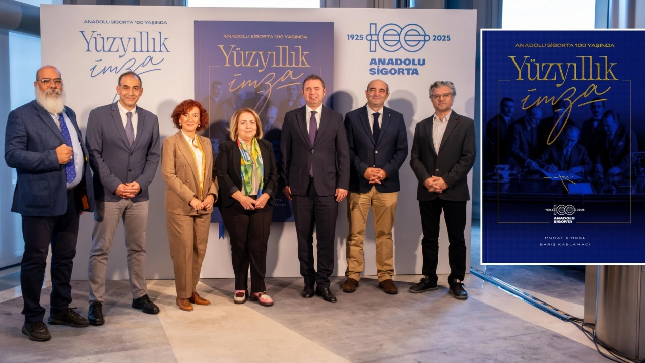 Anadolu Sigorta, Cumhuriyet’in 100 yıllık sigortacılık yolculuğunu kitaplaştırdı