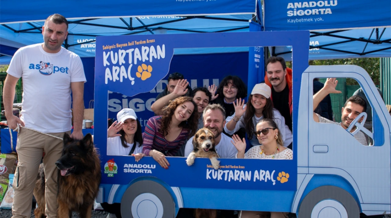 Anadolu Sigorta, Dünya Hayvanları Koruma Günü’nde Kurtaran Ev Festivali’ndeydi