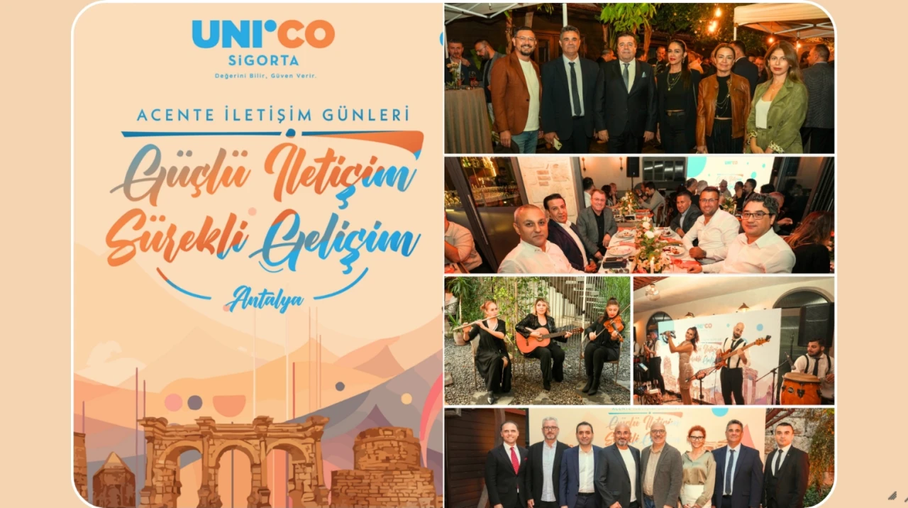 Unico Sigorta Acente İletişim Günleri'ni Antalya’da tamamladı
