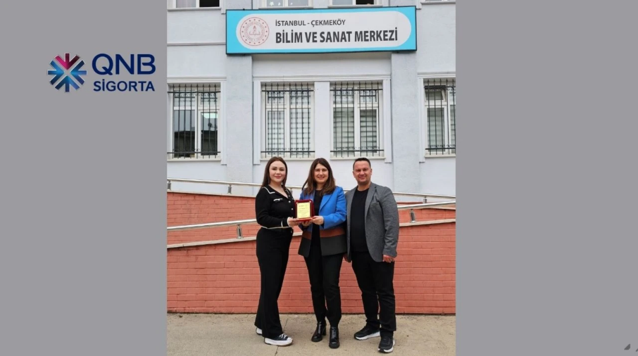 QNB Sigorta'dan "İyilik Bulaştır Challenge" ile BİLSEM öğrencilerine destek