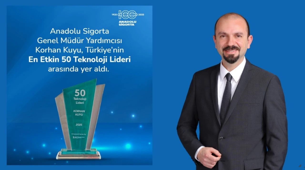 Anadolu Sigorta Genel Müdür Yardımcısı Korhan Kuyu “En Etkin 50 Teknoloji Lideri” arasında