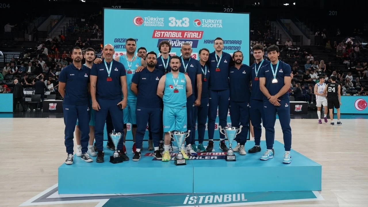 Türkiye Sigorta 3x3 Turnuvası'nın şampiyonu Pamukkale Basket oldu