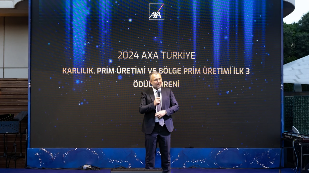 AXA Türkiye, 2024'ün başarılı acentelerini ödüllendirdi