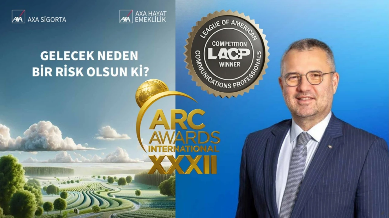 AXA Türkiye’nin 2024 Yılı Faaliyet Raporu uluslararası ödüllerle taçlandı
