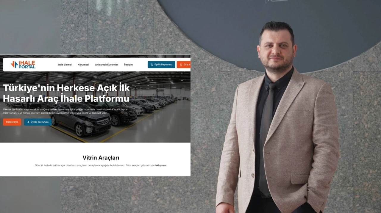 Hasarlı araçlarda yeni dönem: RS Holding’in İhale Portalı kullanıma açıldı