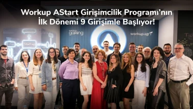 Anadolu Sigorta destekli Workup AStart, 9 girişim ile başladı