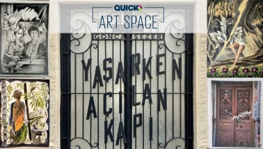 Gonca Sezer’in Yaşarken Açılan Kapı sergisi Quick Art Space’te