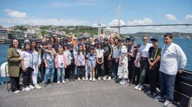 Türkiye Sigorta’dan depremzede özel çocuklarla basketbol maçına gitti, Boğaz turu yaptı