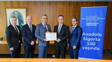 Anadolu Sigorta’ya İstanbul Defterdarlığı’ndan teşekkür belgesi