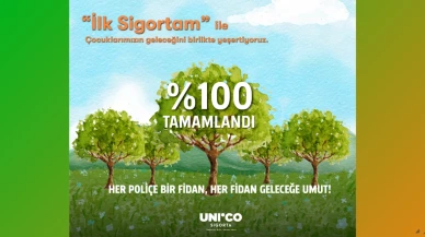 Unico Sigorta’dan Bursa’da 30 bin fidanlık hatıra ormanı