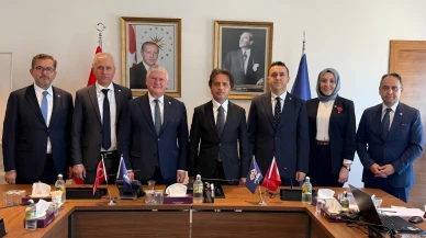 TSB’nin yeni yönetiminden SEDDK Başkanı Davut Menteş’e ziyaret