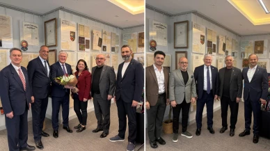 Sigorta acentelerinden TSB Başkanı Ahmet Yaşar'a tebrik ziyaretleri