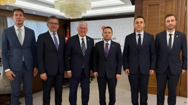 TSB’den Adalet Bakanı Akın Gürlek’e kritik ziyaret