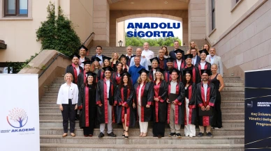 Anadolu Sigorta Yönetici Geliştirme Programı'ndan 20 lider mezun oldu