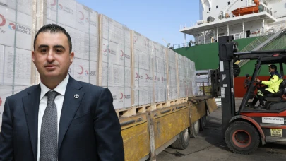 Türkiye Sigorta ve Türk Kızılay iş birliğiyle Gazze’ye insani yardım