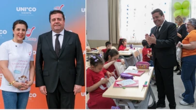 Depremzede çocuklara sağlıklı gıda desteği