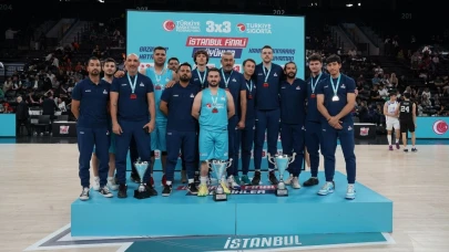 Türkiye Sigorta 3x3 Turnuvası'nın şampiyonu Pamukkale Basket oldu