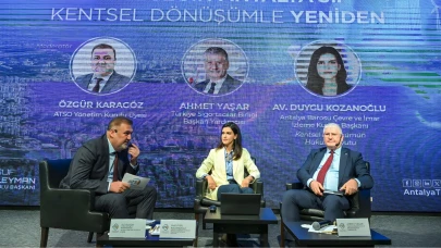 'Kentsel dönüşümde sigorta sisteme entegre edilmeli'