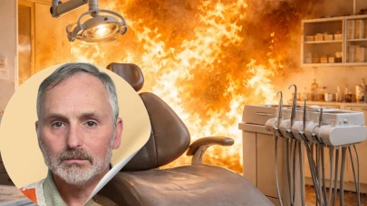 Sigorta dolandırıcılığı için kliniğini ateşe verdi