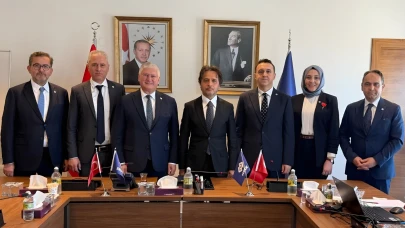 TSB’nin yeni yönetiminden SEDDK Başkanı Davut Menteş’e ziyaret