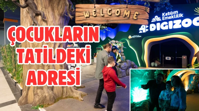 Katılım Emeklilik DigiZoo,  yarı yıl tatilinde çocuklar için eğlencenin adresi oldu