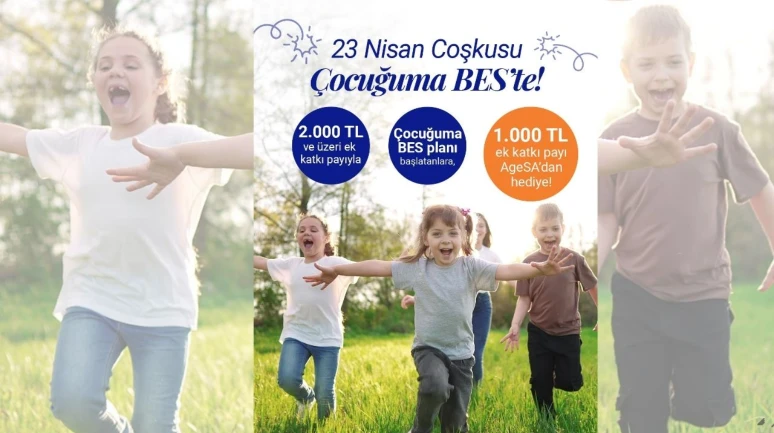 AgeSA’dan 23 Nisan’a özel BES kampanyası