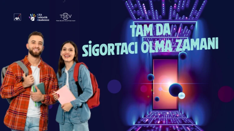 AXA Türkiye ve TSEV’den gençlere eğitim