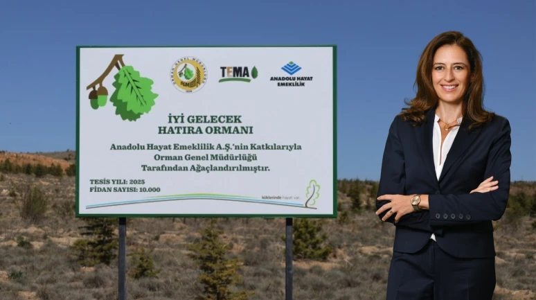 Anadolu Hayat Emeklilik’ten doğaya 10 bin fidanlık katkı
