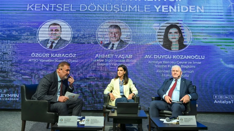 'Kentsel dönüşümde sigorta sisteme entegre edilmeli'