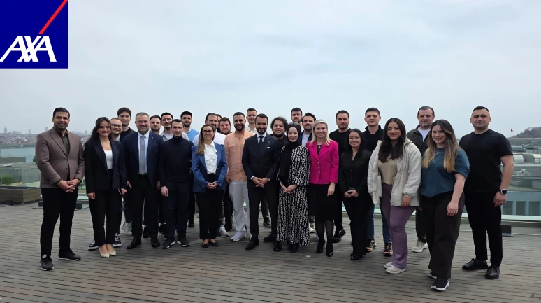 AXA’nın global liderleri genç sigortacılarla buluştu