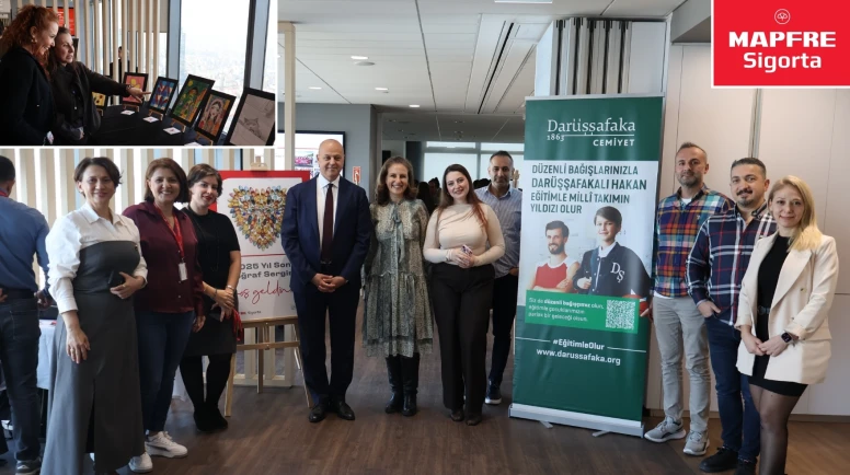 MAPFRE Sigorta’nın fotoğraf ve resim sergisi Darüşşafaka için açıldıı