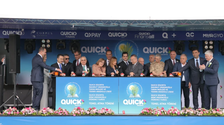 Quick Sigorta’dan tarım ve eğitimde Türkiye’ye örnek proje