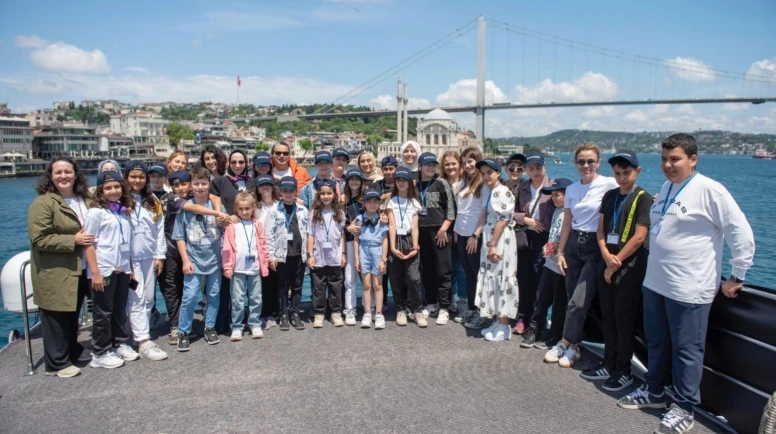 Türkiye Sigorta’dan depremzede özel çocuklarla basketbol maçına gitti, Boğaz turu yaptı
