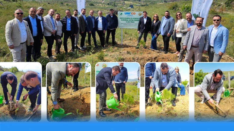 Unico Sigorta’dan geleceğe nefes: 10.000 fidanlık Hatıra Ormanı İzmir’de hayat buldu