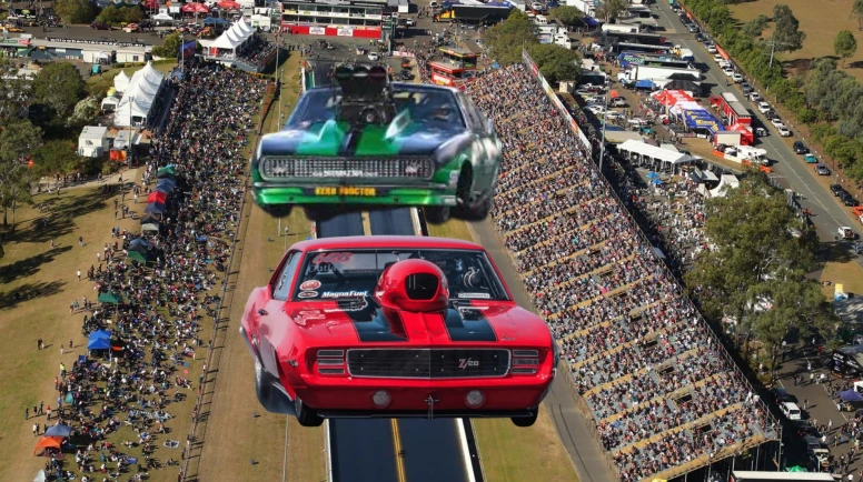 Drag yarışında kaza yaptı, 'Eve giderken oldu' dedi