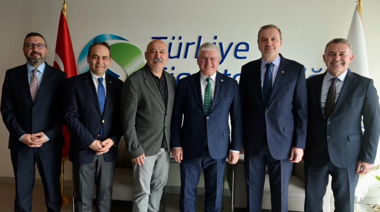 Tamer Kıran ve Ufuk Teker’den Ahmet Yaşar’a tebrik ziyareti