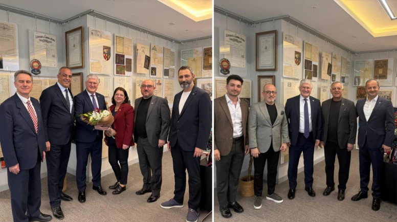 Sigorta acentelerinden TSB Başkanı Ahmet Yaşar'a tebrik ziyaretleri