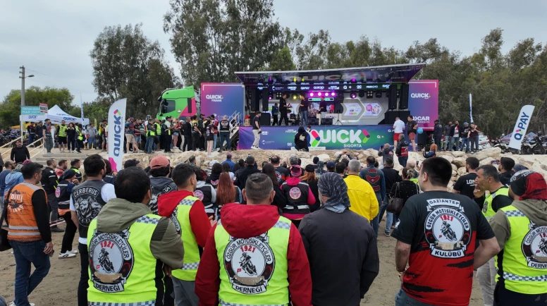 Quick Sigorta, Mersin Motofest’te motosiklet tutkunlarıyla buluştu
