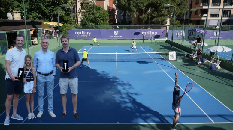 Sigorta sektörünün tenis buluşmasında şampiyonlar belli oldu