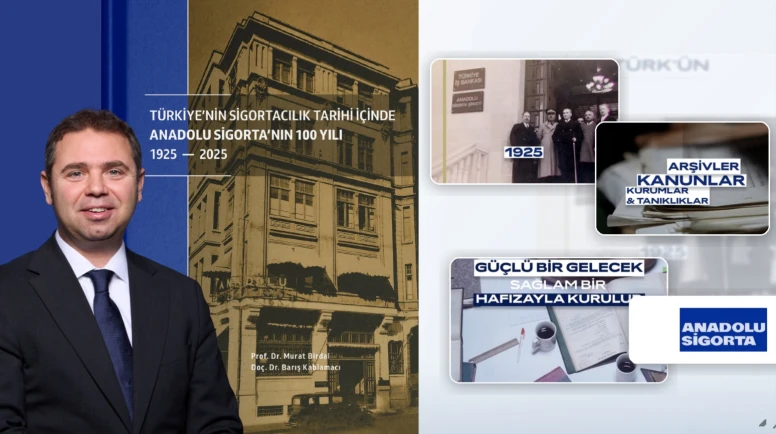 Anadolu Sigorta’nın 100 yılı akademik çalışmayla kitaplaştırıldı