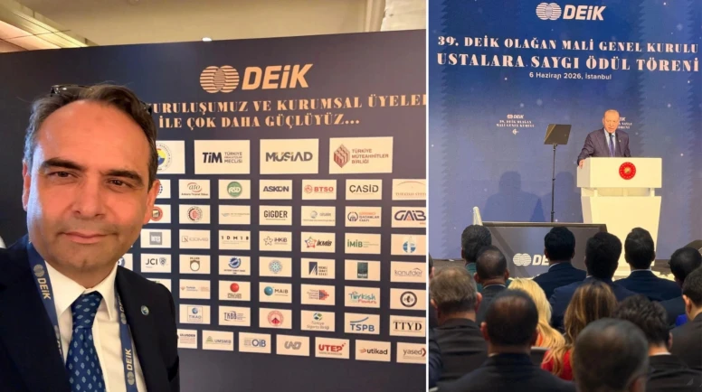 DEİK Türkiye 39. Genel Kurulu’nda TSB'yi Özgür Obalı temsil etti