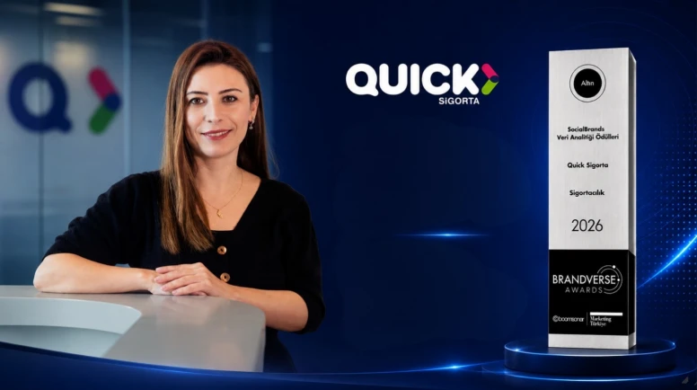 Quick Sigorta Brandverse Awards’da altın ödülün sahibi oldu