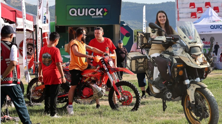 Quick Sigorta, motosiklet tutkunlarıyla Bucak’ta buluştu