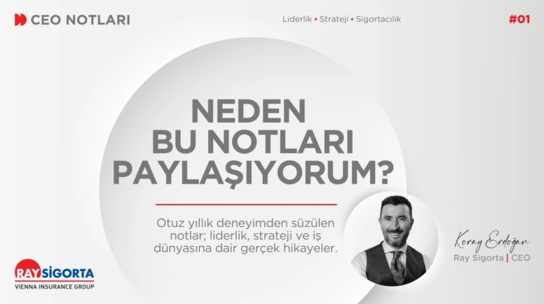 Koray Erdoğan “CEO Notları”na sıfırıncı sayıyla başladı